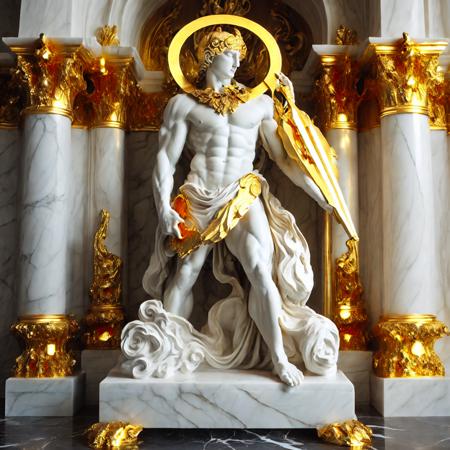 White and Gold Marble - Dream-like Architecture