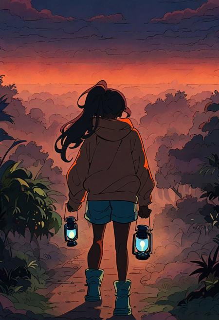 Brown Skin Anime girl