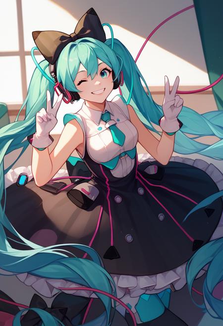 [PonyV6 XL] Magical Mirai Miku (2016) | Vocaloid