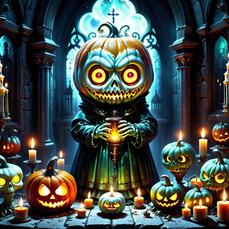 DonM - Halloween - Light/Pumpkin overflow - [SDXL, SD1.5]??版本SDXL_v1.2 (ID: 195138)