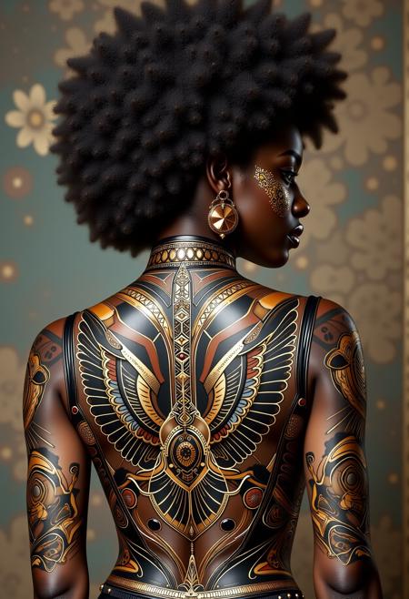 AfroFuturism Style by Dever [Flux / SDXL]版本v1.0 - Flux (ID: 843855)