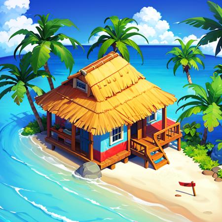 Stylized Setting (Isometric) SDXL & SD1.5