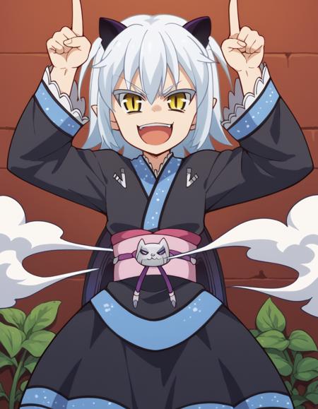 Shiroyasha (白夜叉) - Problem Children Are Coming from Another World, Aren't They? (Mondaiji-tachi ga Isekai kara Kuru Sou desu yo?) (問題児たちが異世界から来るそうですよ?)