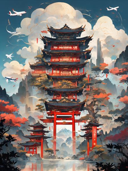 国潮风格插画 | Chinese National tide style