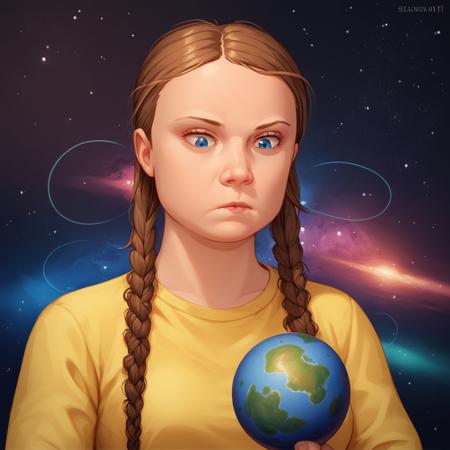 Greta Thunberg [ PXL ] [ Celebrity ] by Leaf