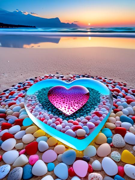 glass beach SDXL