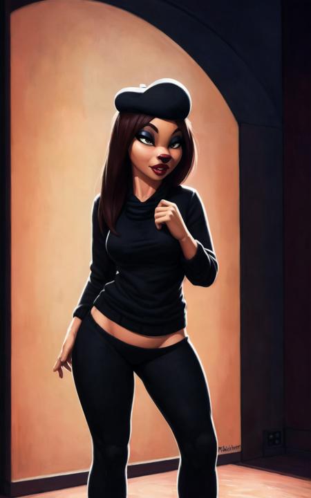 Beret Girl - An Extremely Goofy Movie [SD1.5 & PonyXL]