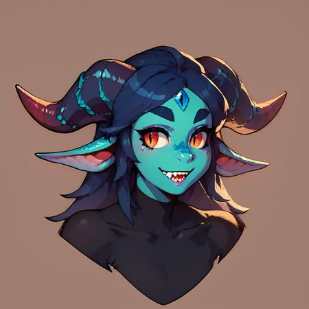 Blue Dragon Lady (OC) LoRA版本v1.0 (ID: 605824)
