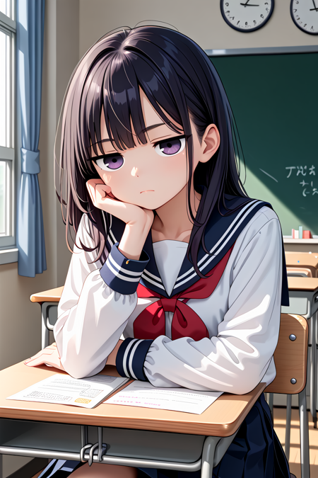[SDXL] Comic Jitome 01 / ジト目(デフォルメ型) 01
