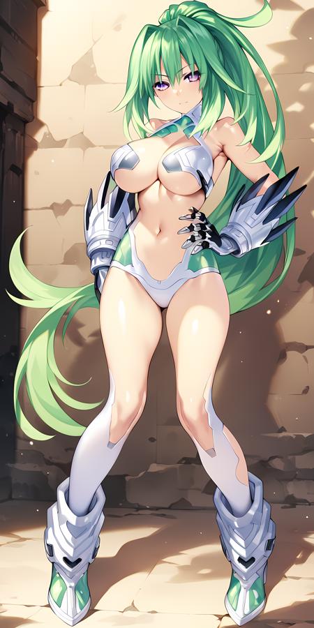 Green Heart/グリーンハート - Hyperdimension Neptunia/超次元ゲイム ネプテューヌ Animagine XL 3.1+IllustriousXL