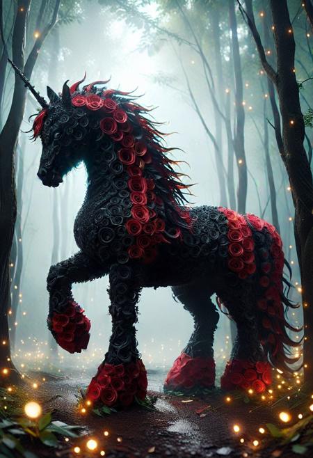 Black & Red Roses - World Morph