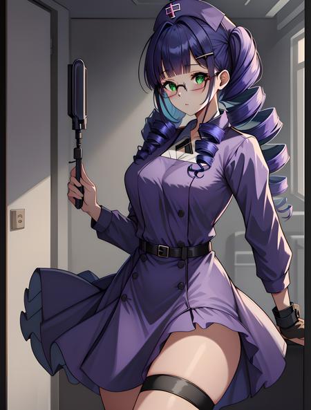 Purple Nurse Outfit