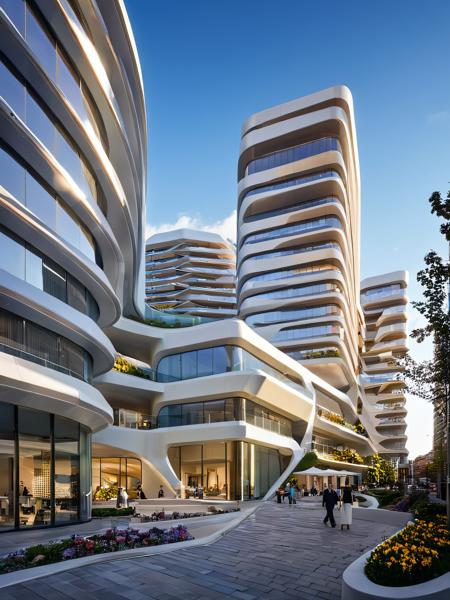 JJ's Building style - Zaha Hadid