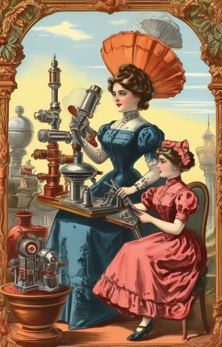 style of Chromolithography [SDXL] 261
