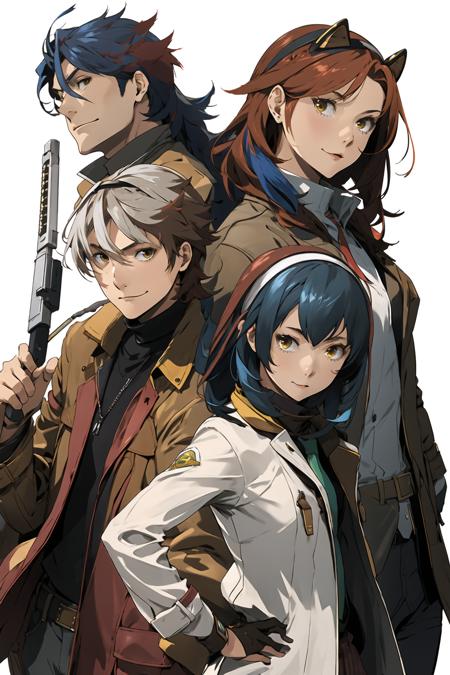 Style of Enami Katsumi in Zero no kiseki & Kuro no kiseki