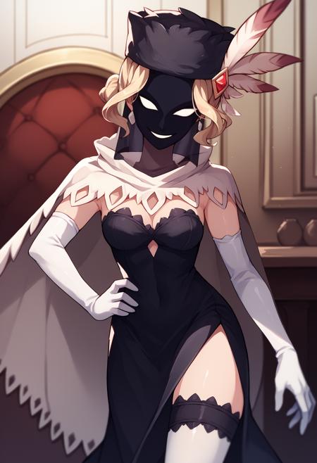[PonyV6 XL] Black Dahlia | Skullgirls版本v1.0 (ID: 704401)