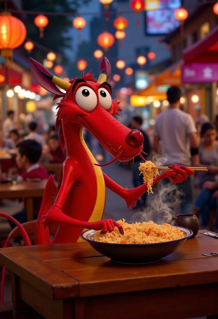 Mushu (Mulan) - Flux