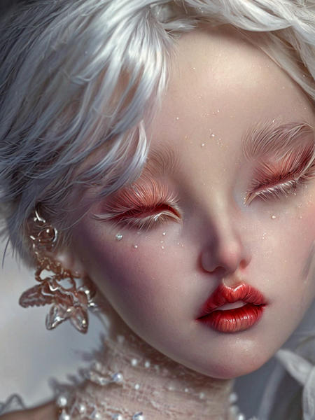 Mix of marble dolls