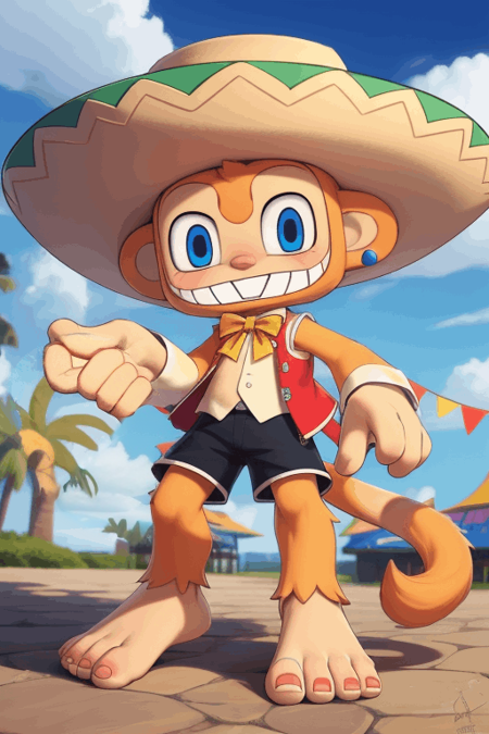Amigo (Samba de Amigo), Furry Character LoRA