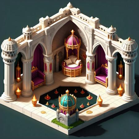 Isometric Elven Architecture
