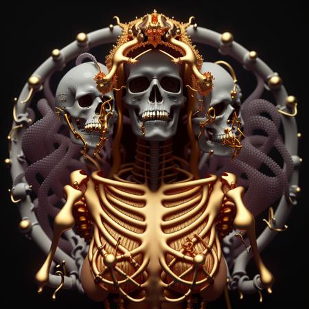 Gold and Skulls
