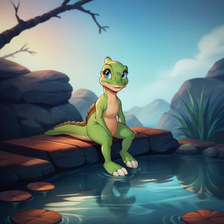 Ducky land before time