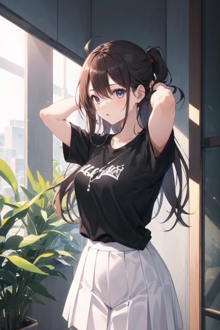 [OpenPose] Adjusting hair/Hand in own hair