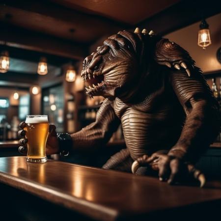 Rancor - Star Wars - SDXL