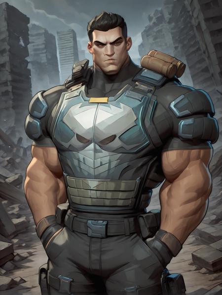The Punisher | Marvel Rivals | Illustrious XL