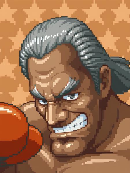 SNES Super Punch Out Portraits