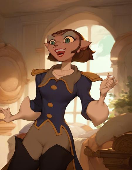 Captain Amelia -Treasure Planet - PonyXL