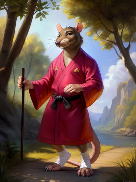 Splinter - Hamato Yoshi ( TMNT 1987 TV series)版本Trained on fluffyrockE17Y (ID: 410702)