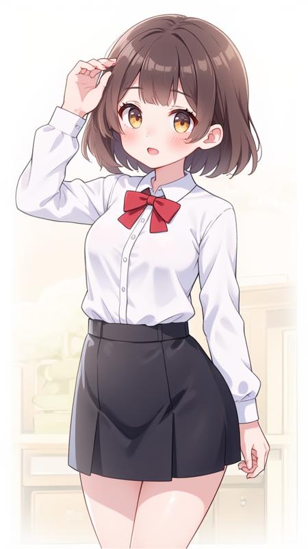 Anime Illustration of Dream Line Figures Flux1.d Lora