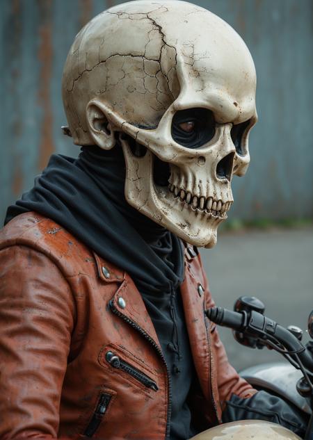 Skull helmet