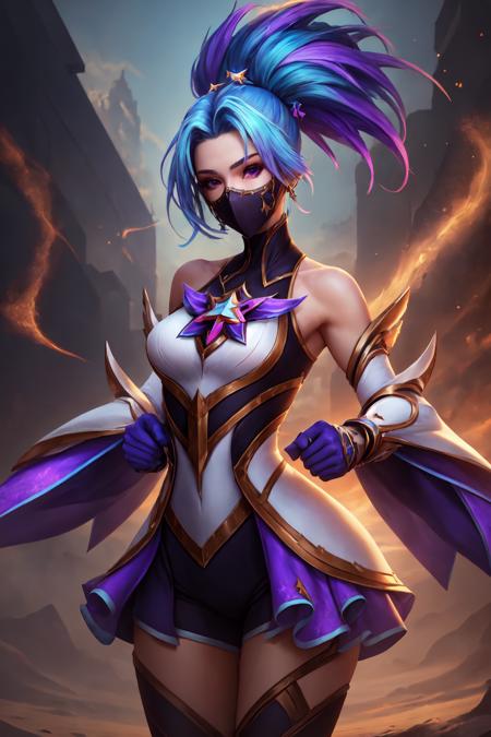 Star Guardian Akali from League of Legends
