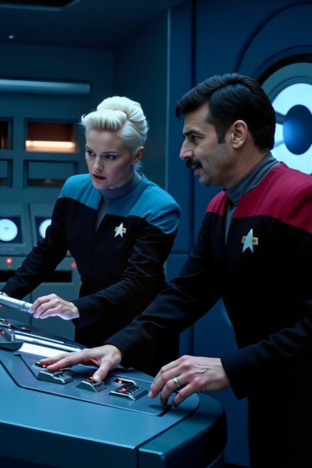 Star Trek Voyager uniforms (Flux)