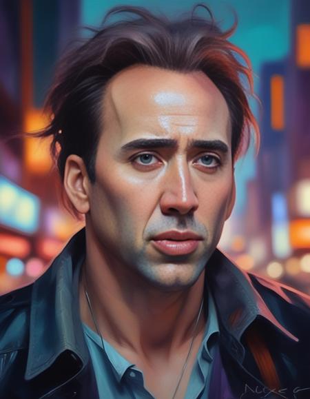 Nicolas Cage SDXL LoRA (Made by parar20)版本v1.0 (ID: 312603)