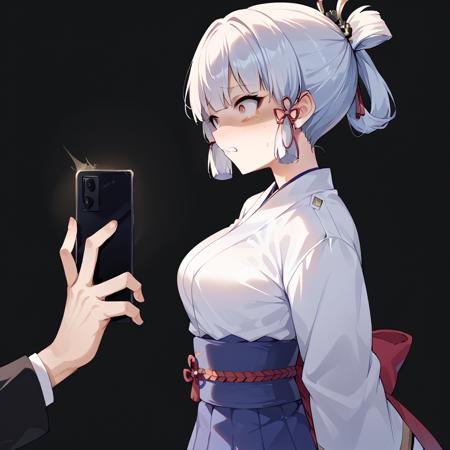 [PonyXL] Show off Screen of Smartphone