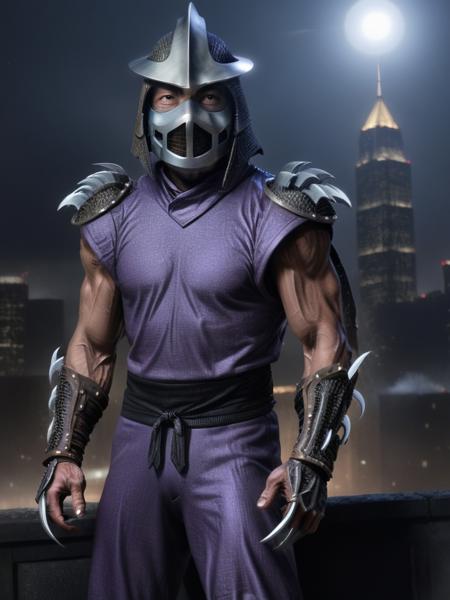 90s TMNT Shredder SDXL