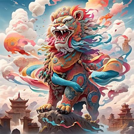 【happy new year】Dance Lion