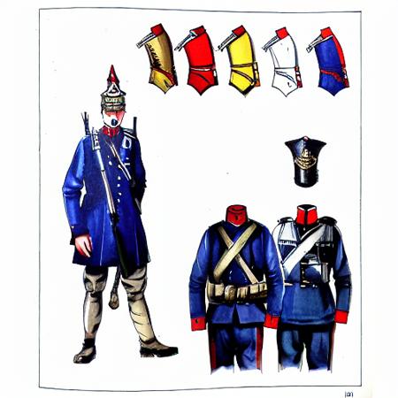 Historical European Uniforms LoRA