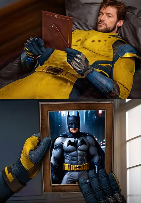 Wolverine Remembers Meme SDXL( Hugh Jackman Edition)