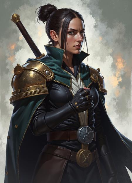 Dark Fantasy Digital Art Style