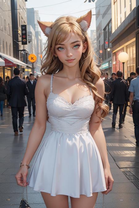 Lace Trim Dress | By - 7ELIX