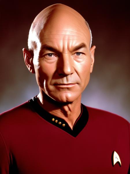 Patrick Stewart (actor) as Jean-Luc Picard [XL]