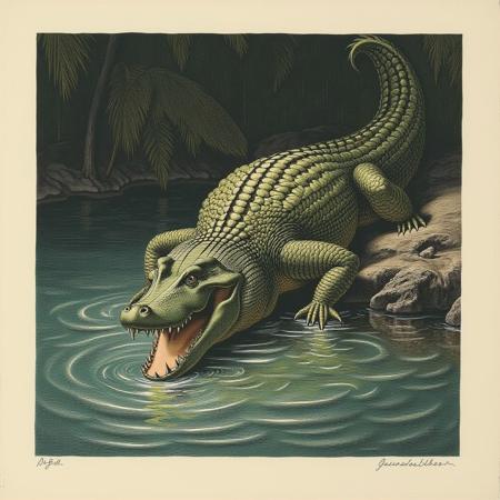 Gustave Dore Woodcut Style Flux-D