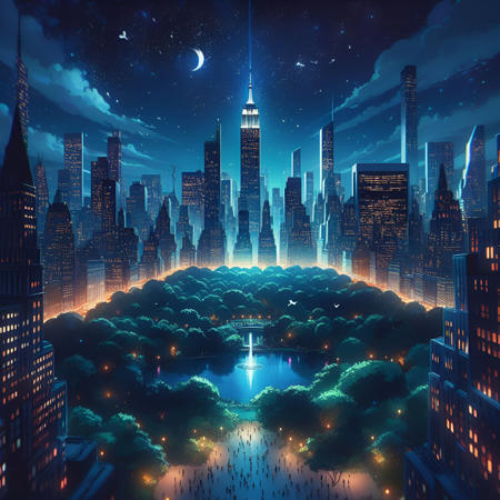 New York City, Empire State Building (Cityscape)
