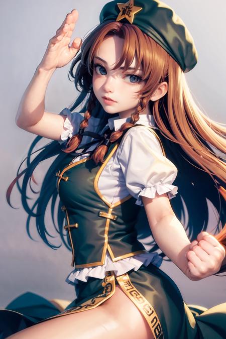 hong meiling (touhou) 红美玲 东方project版本v1.0 (ID: 86958)