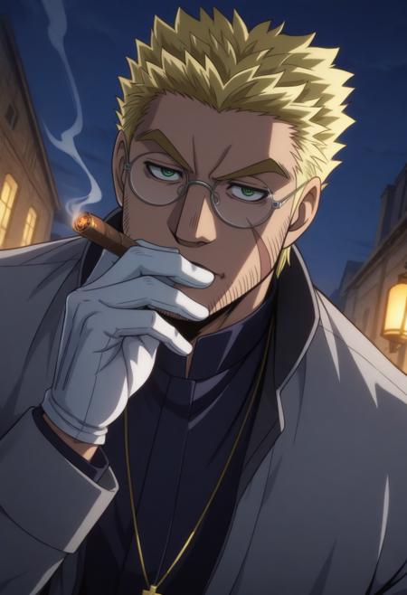 [Illustrious / Pony] Alexander Anderson | Hellsing Character