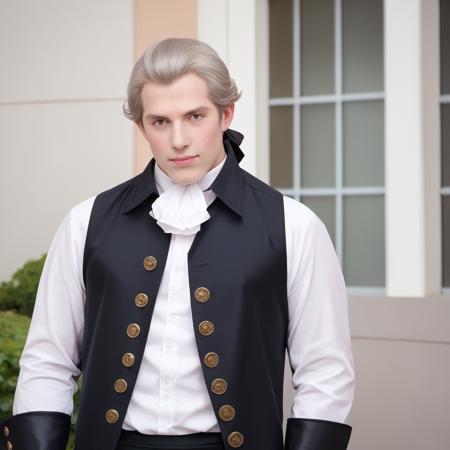 18th century men (rococo clothing, makeup, wigs -  PonyXL)